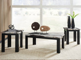 A2Z Furniture - Ashley Furniture - Jazmore Table (Set of 3) - Occasional Table Set (3/CN) / Dark Brown - T255-13