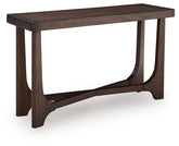 A2Z Furniture - Ashley Furniture - Korestone Sofa Table - Sofa Table / Dark Brown - T438-4
