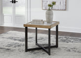 A2Z Furniture - Ashley Furniture - Montia End Table - Square End Table / Multi - T632-2
