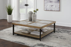 A2Z Furniture - Ashley Furniture - Montia Coffee Table - Square Cocktail Table / Multi - T632-8