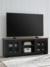 A2Z Furniture - Ashley Furniture - Wildenauer 76" TV Stand - 76" / Brown/Black - W664-68