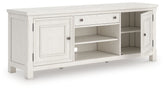 A2Z Furniture - Ashley Furniture - Robbinsdale 72" TV Stand - 72" / Antique White - W742-68