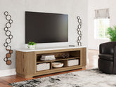 A2Z Furniture - Ashley Furniture - Camdill 80" TV Stand - 80" / Light Brown - W808-68