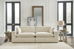 A2Z Furniture - Ashley Furniture - Elyza Sectional - RAF 10-Piece Sectional / Linen - 10006S8