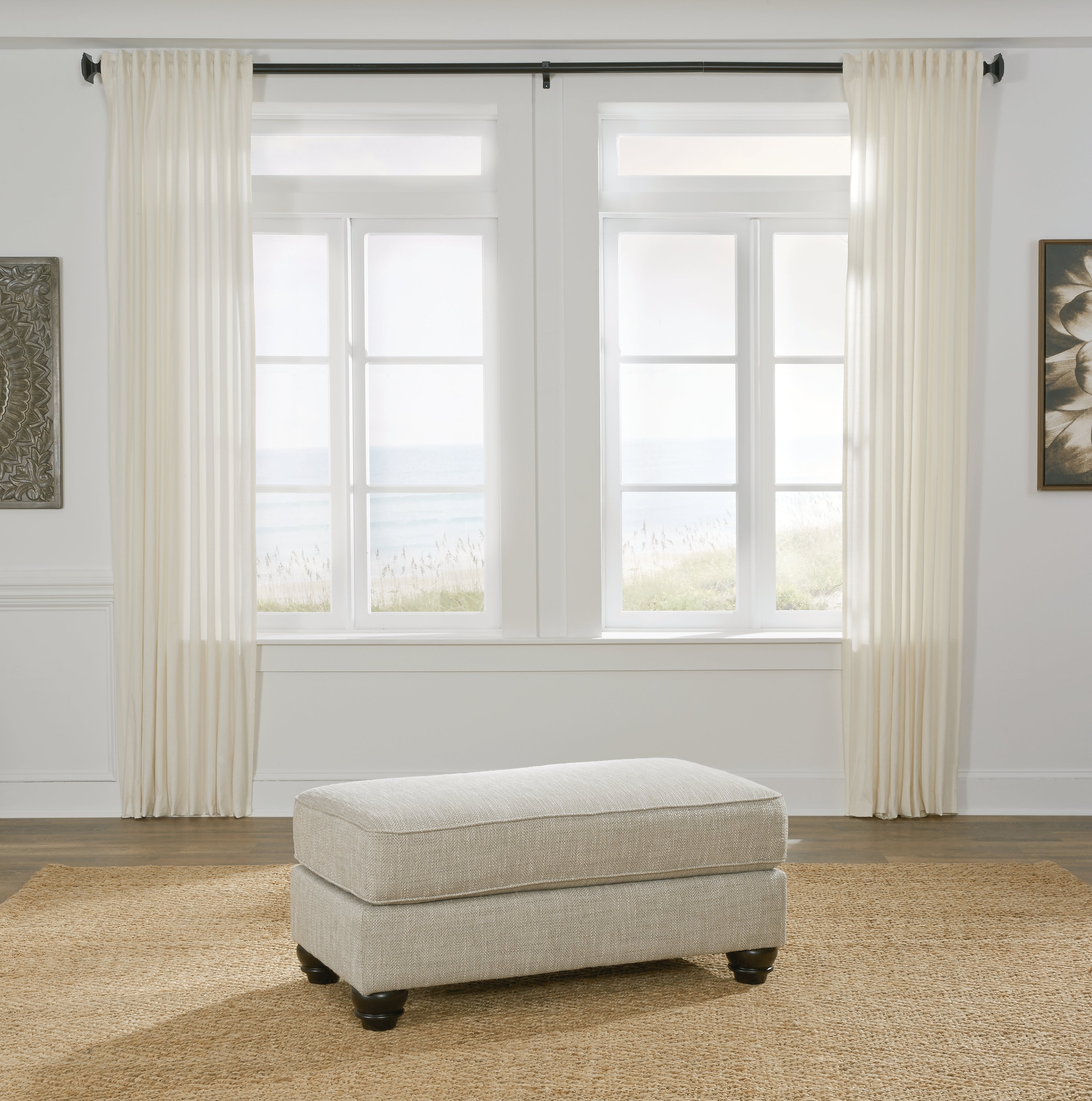 A2Z Furniture - Ashley Furniture - Asanti Living Room - Loveseat / Fog - 1320135