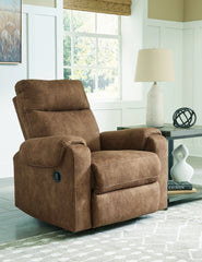 A2Z Furniture - Ashley Furniture - Edenwold Living Room - Reclining Sofa / Brindle - 1380588
