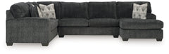 A2Z Furniture - Ashley Furniture - Hollyview Sectional - LAF 3-Piece Sectional with Chaise / Shadow - 15205S1