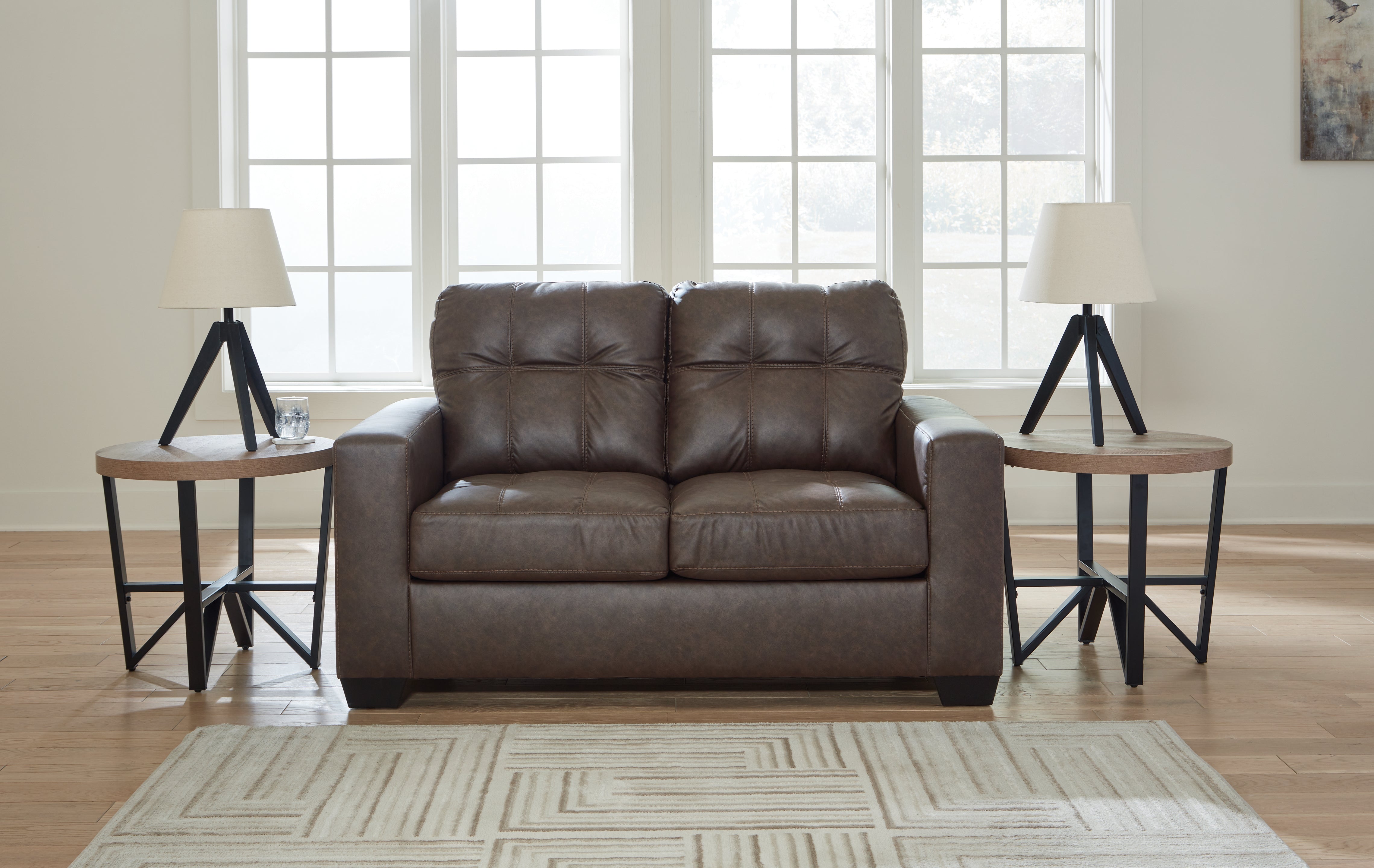 A2Z Furniture - Ashley Furniture - Barlin Mills Living Room - Loveseat / Umber - 1700335
