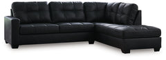 A2Z Furniture - Ashley Furniture - Barlin Mills Sectional - RAF 2-Piece Sectional with Chaise / Umber - 17003S1