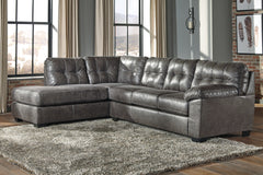 A2Z Furniture - Ashley Furniture - Fallston Sectional - RAF 2-Piece Sectional with Chaise / Slate - 17221S1