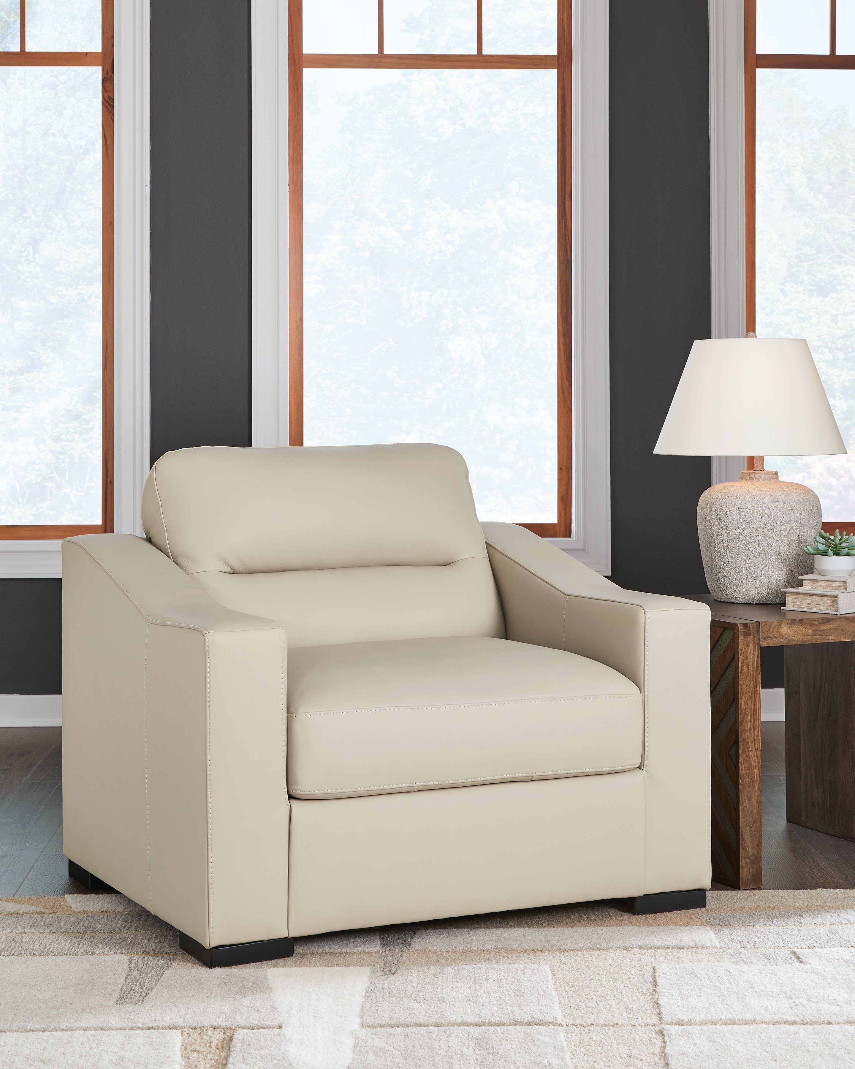 A2Z Furniture - Ashley Furniture - Treasure Trove Living Room - Chair and a Half / Almond - 1930423