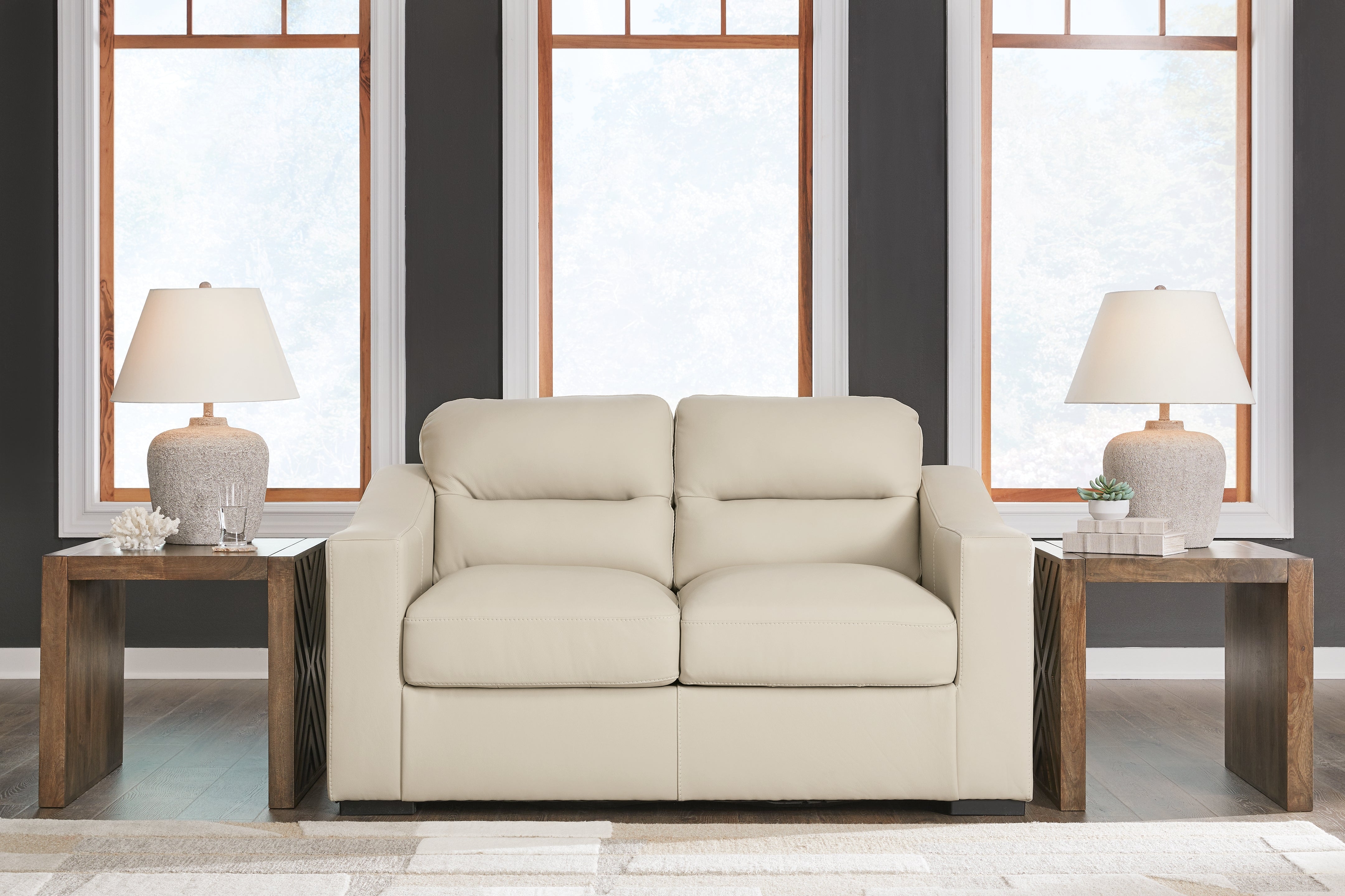 A2Z Furniture - Ashley Furniture - Treasure Trove Living Room - Loveseat / Almond - 1930435
