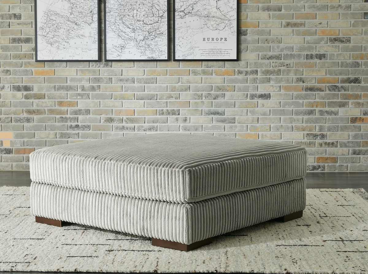 A2Z Furniture - Ashley Furniture - Lindyn Living Room - Oversized Accent Ottoman / Ivory - 2110408
