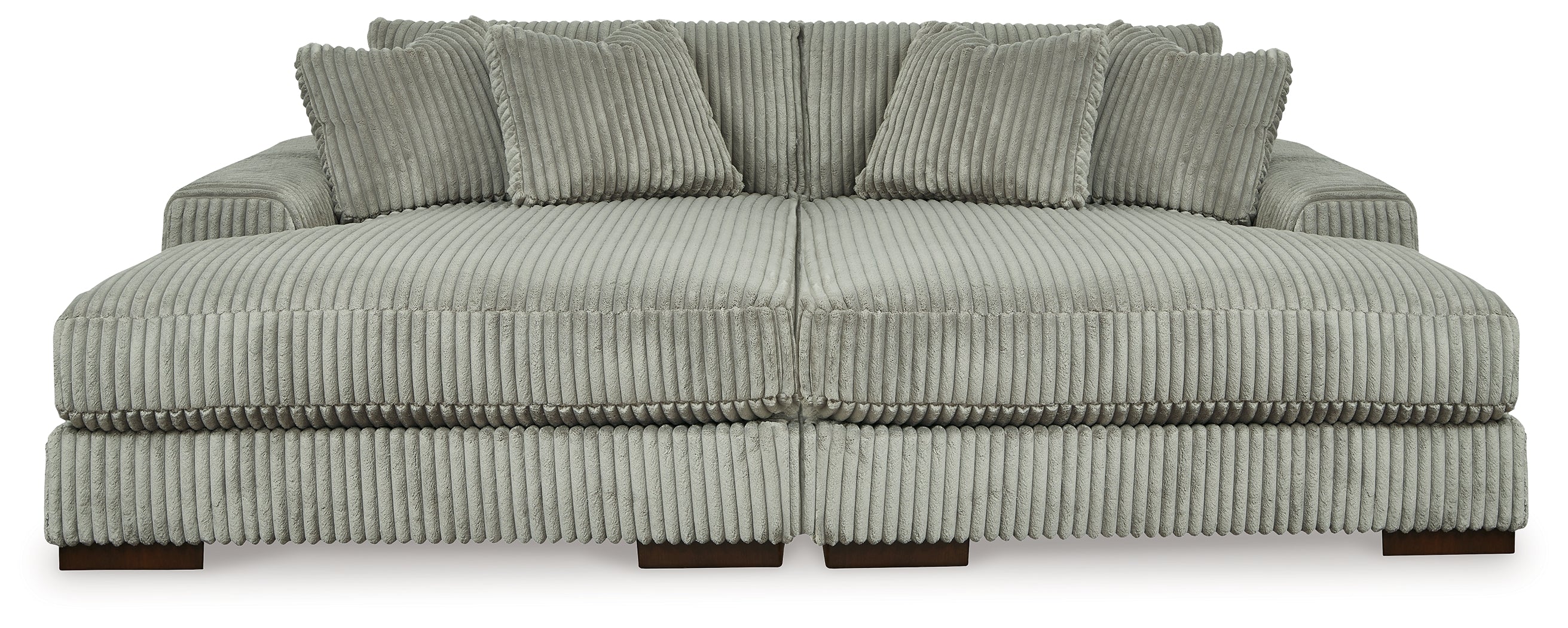 A2Z Furniture - Ashley Furniture - Lindyn Sectional - RAF Super Chaise / Fog - 21105S11