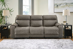 A2Z Furniture - Ashley Furniture - Starbot Sectional - 3-Piece Power Reclining Sectional Sofa / Fossil - 23501S3