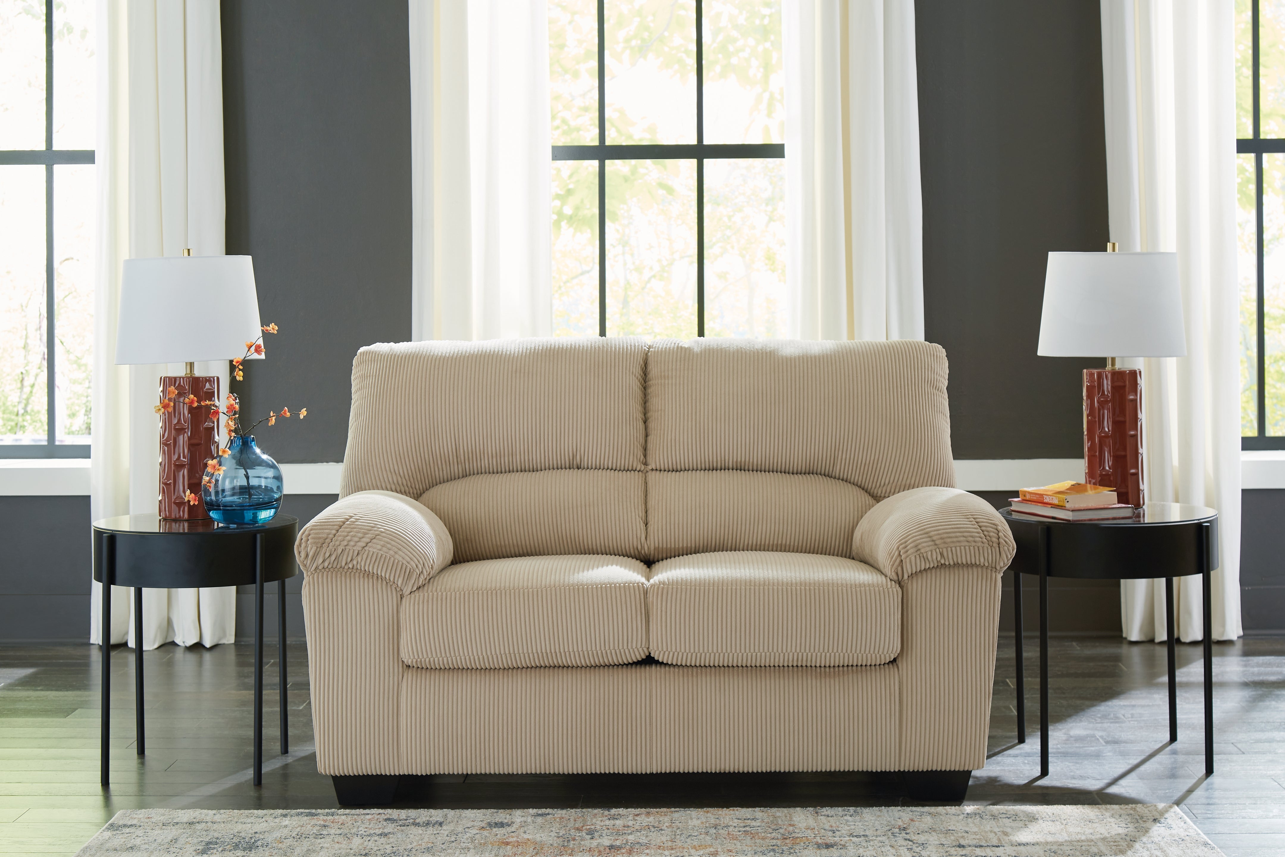 A2Z Furniture - Ashley Furniture - SimpleJoy Living Room - Sofa / Sand - 2420338