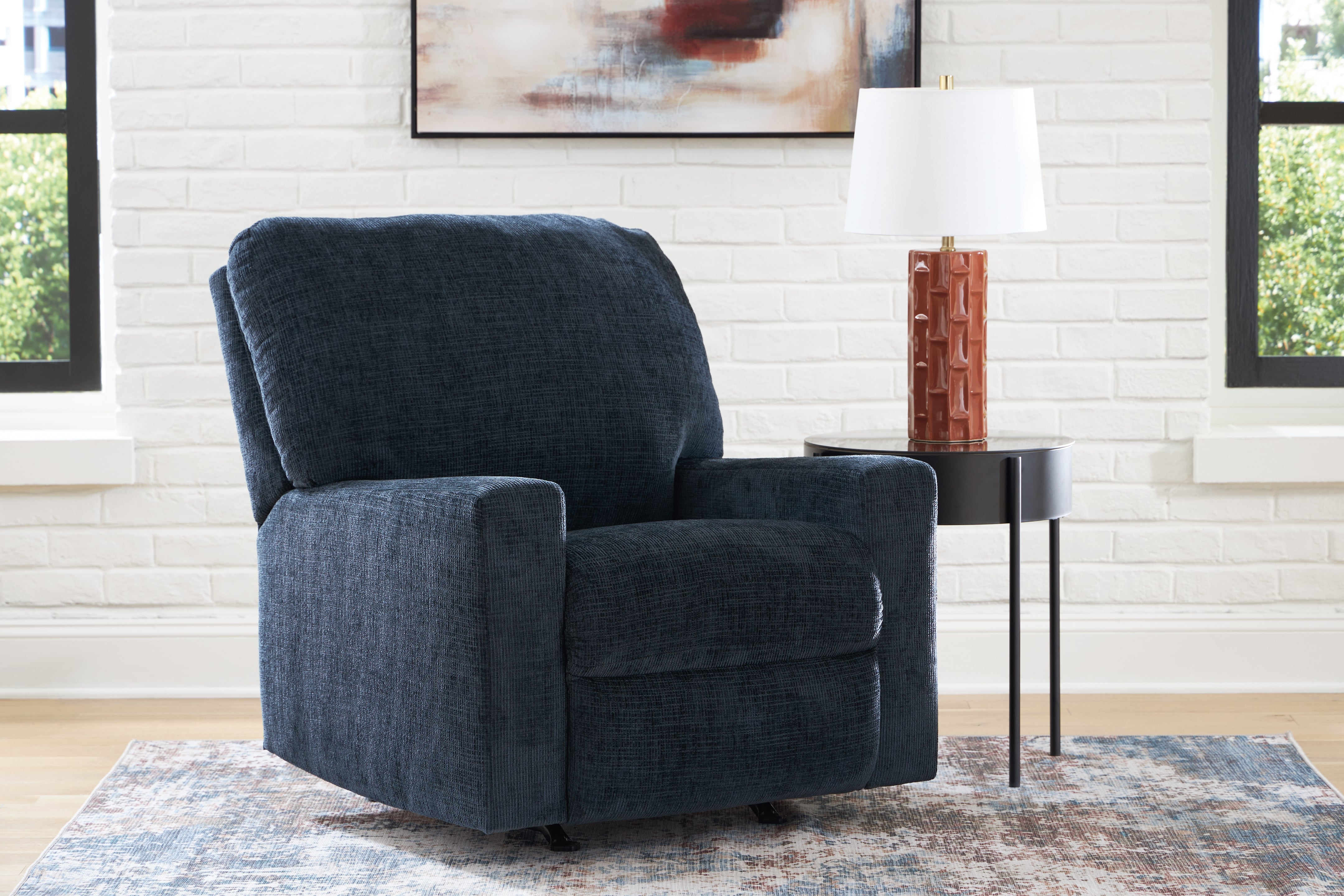 A2Z Furniture - Ashley Furniture - Aviemore Living Room - Rocker Recliner / Ink - 2430325
