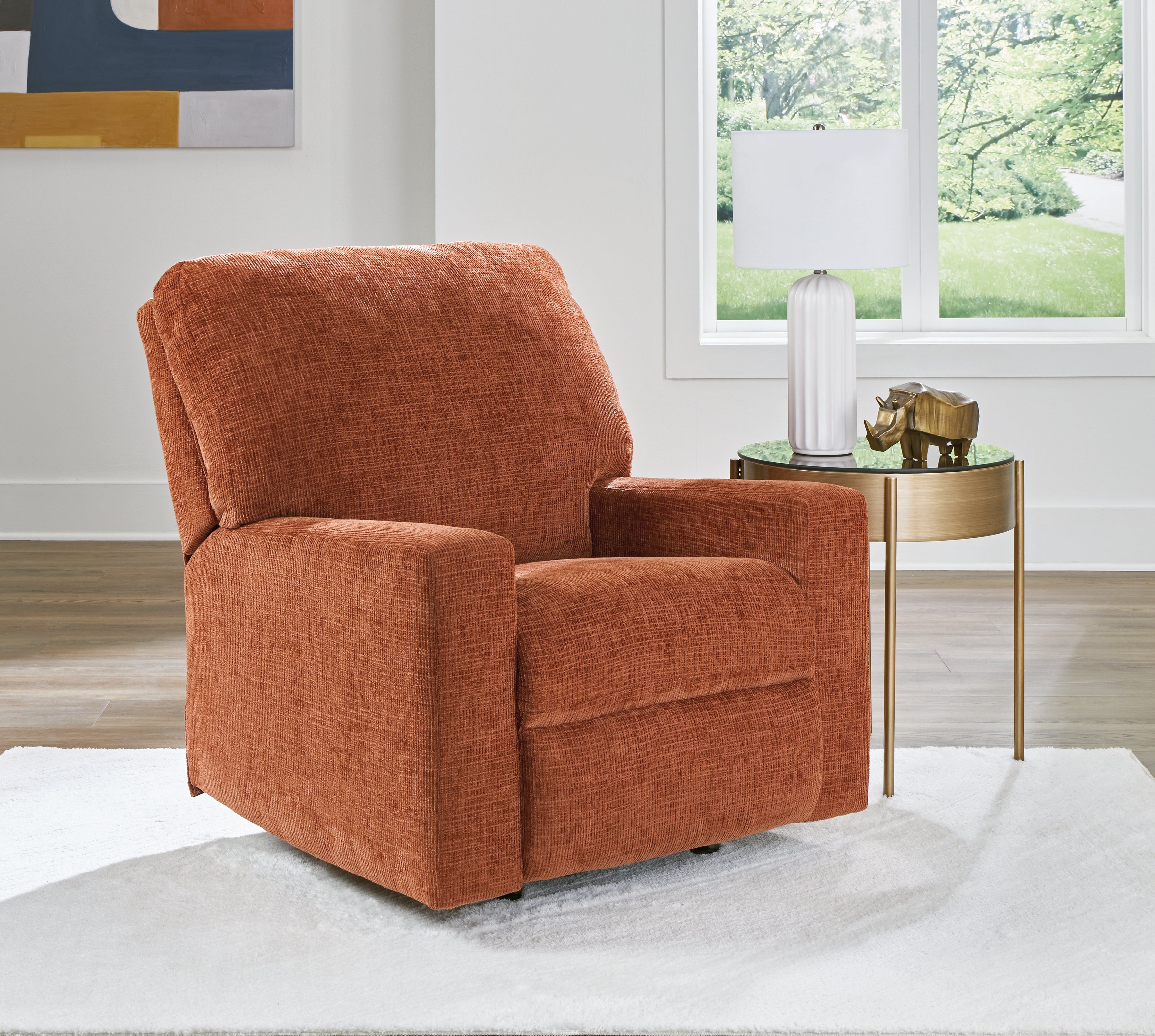 A2Z Furniture - Ashley Furniture - Aviemore Living Room - Rocker Recliner / Spice - 2430425