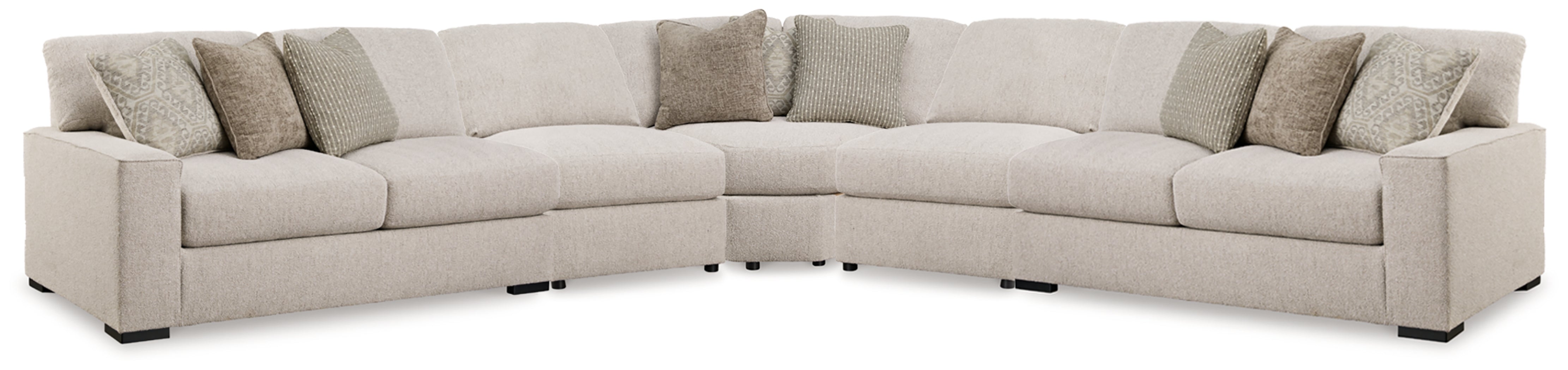 A2Z Furniture - Ashley Furniture - Ballyton Sectional - RAF 5-Piece Sectional / Sand - 25102S3