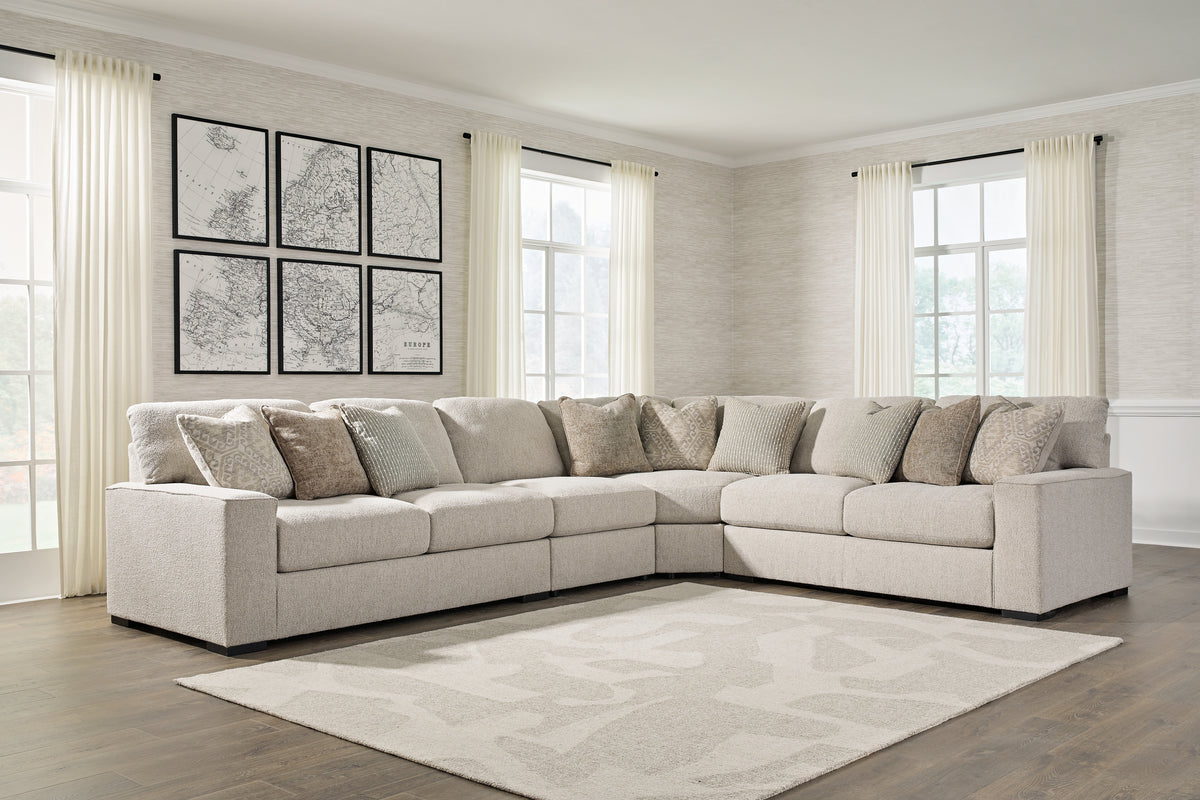 A2Z Furniture - Ashley Furniture - Ballyton Sectional - RAF 5-Piece Sectional / Sand - 25102S3