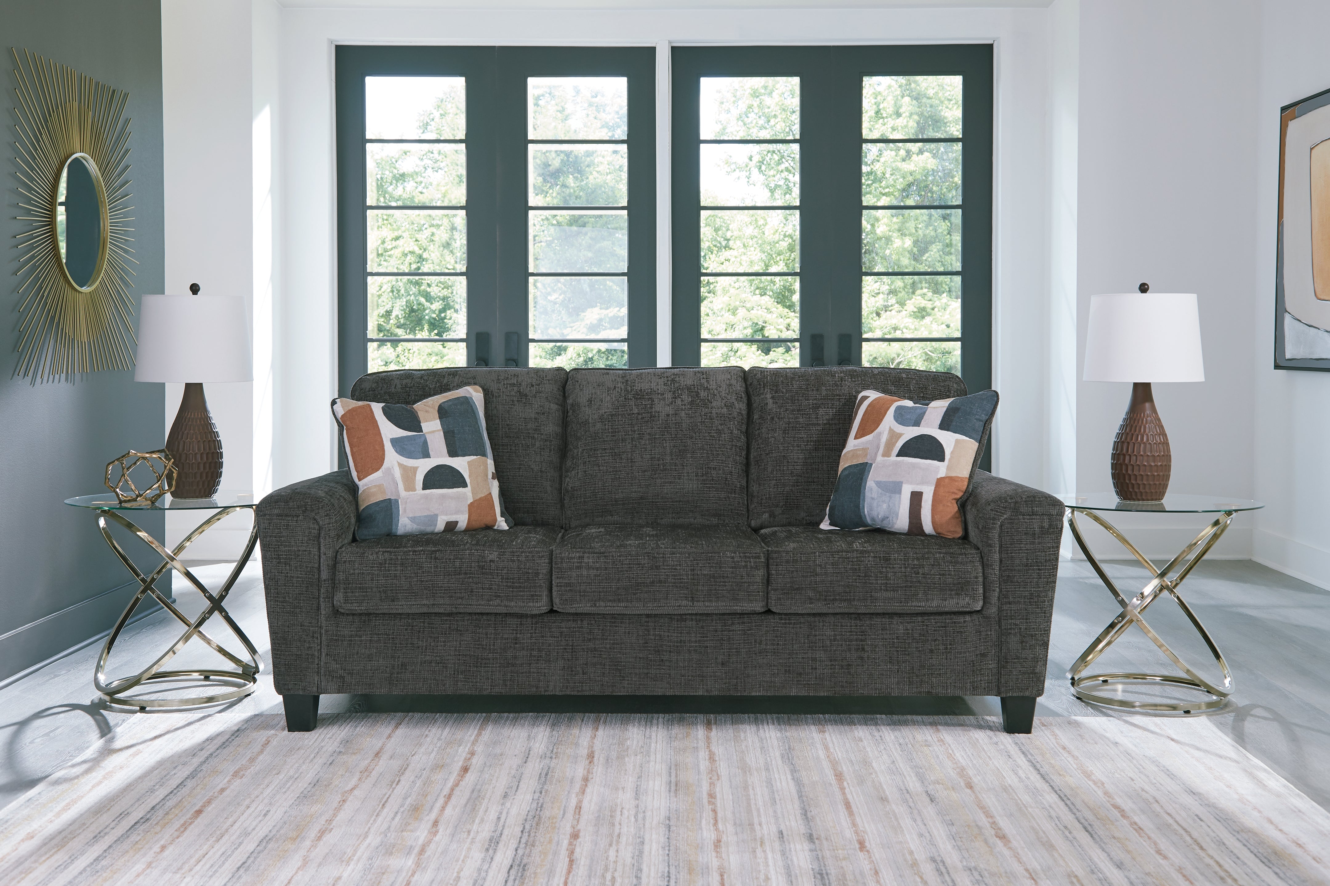 A2Z Furniture - Ashley Furniture - Erinslane Living Room - Sofa / Honey - 2520738