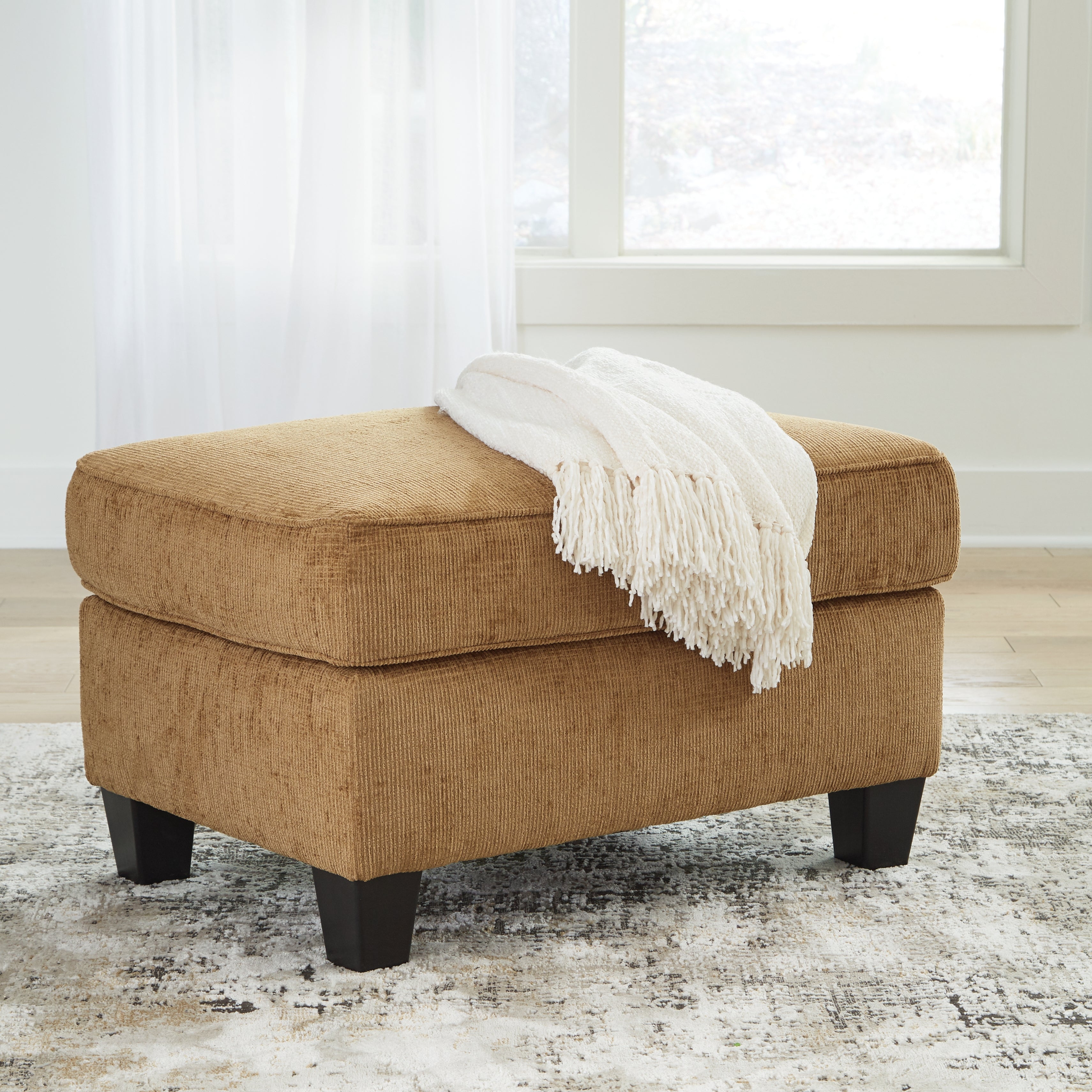 A2Z Furniture - Ashley Furniture - Erinslane Living Room - Ottoman / Honey - 2520714