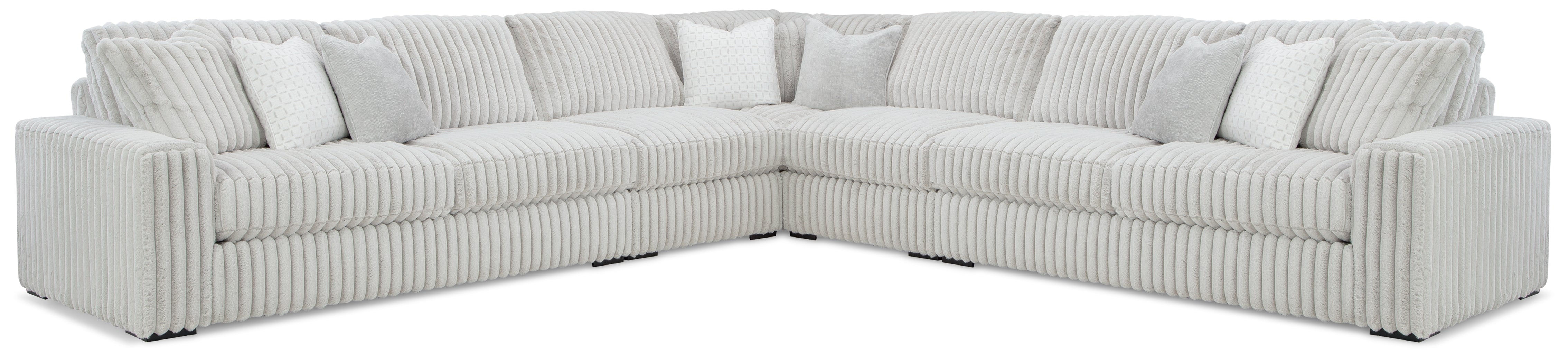 A2Z Furniture - Ashley Furniture - Stupendous Sectional - LAF 5-Piece Sectional / Alloy - 25903S3
