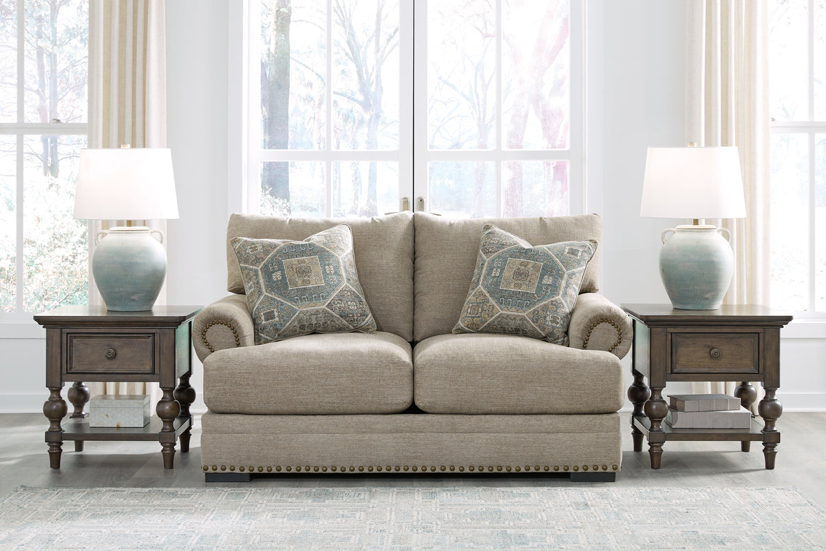 A2Z Furniture - Ashley Furniture - Galemore Living Room - Loveseat / Quarry - 2700435