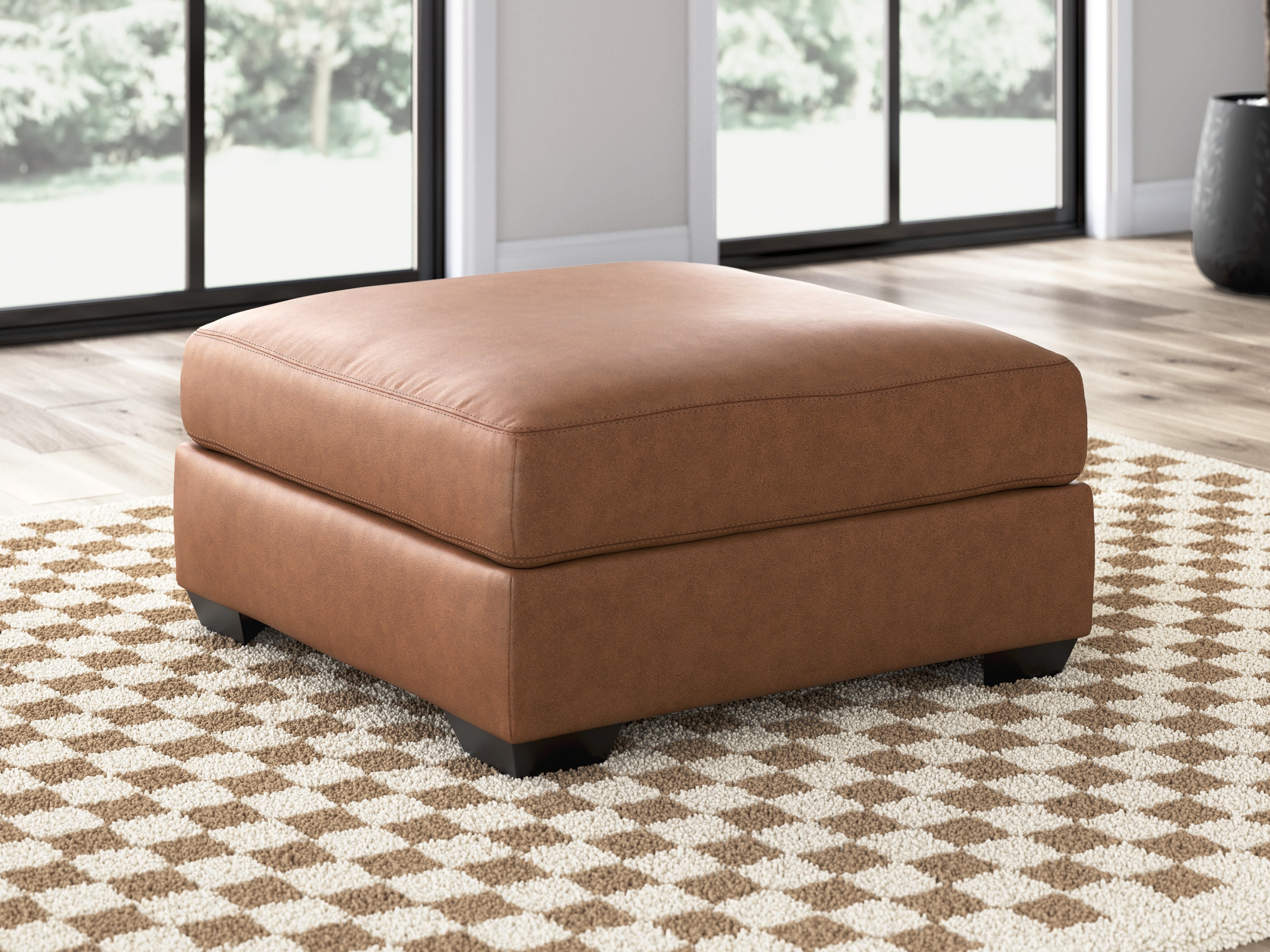 A2Z Furniture - Ashley Furniture - WillowBend Living Room - Oversized Accent Ottoman / Caramel - PC2770408