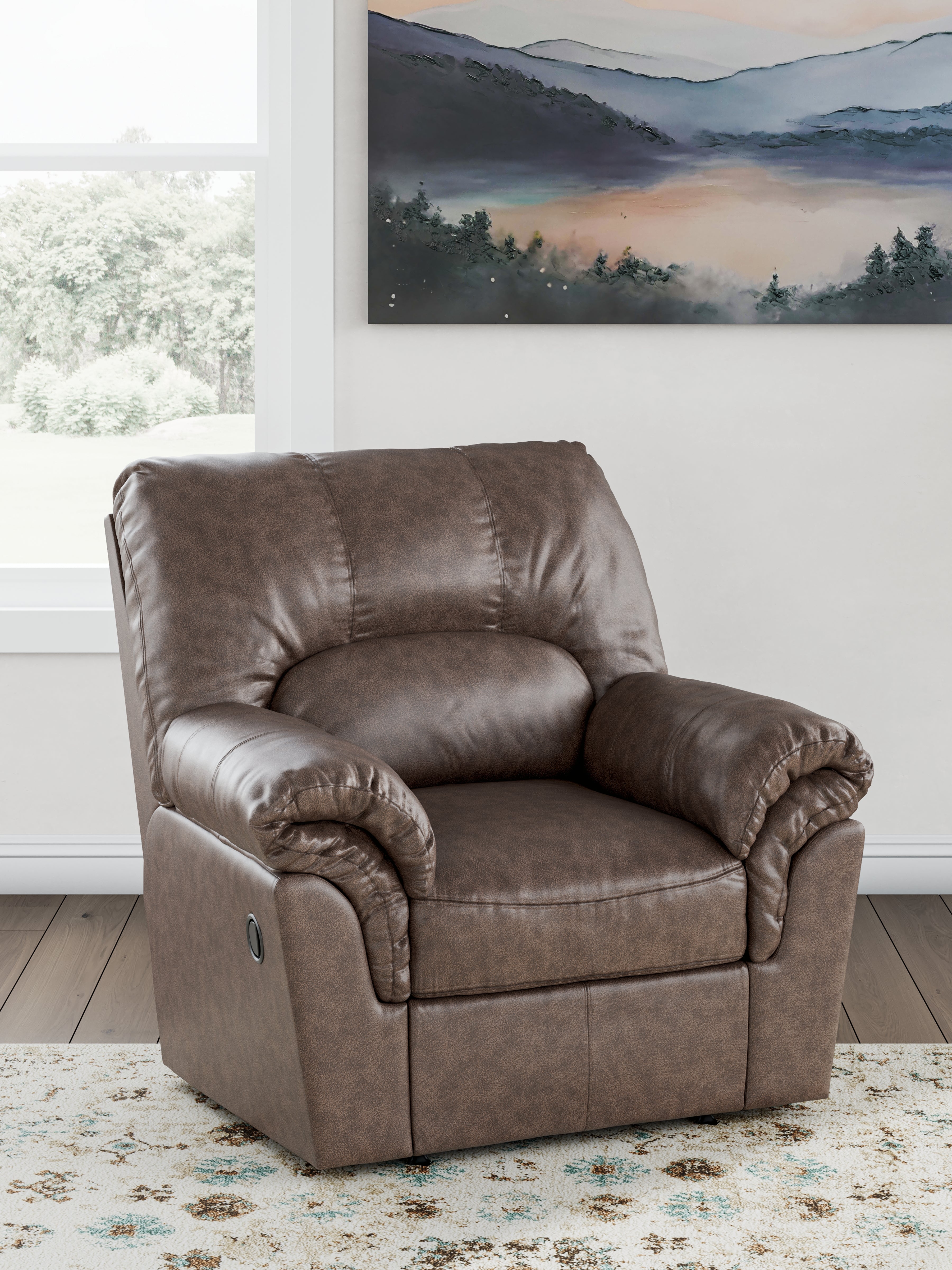 A2Z Furniture - Ashley Furniture - WillowBend Living Room - Rocker Recliner / Umber - PC2770525