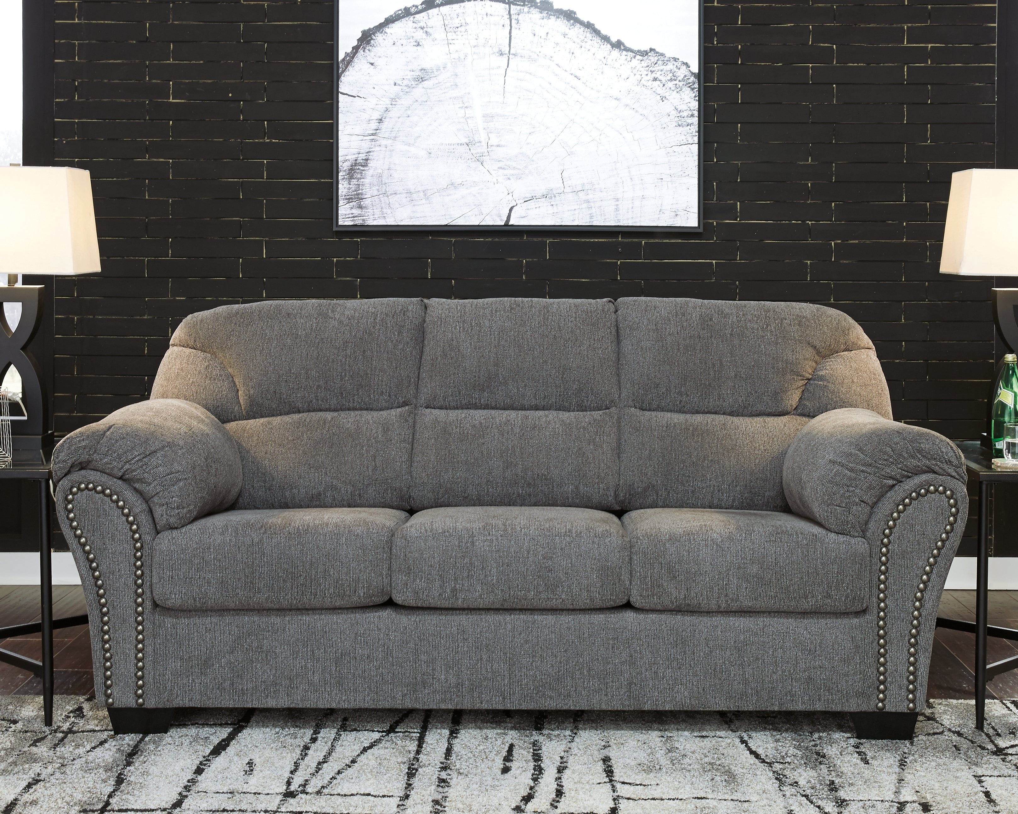 A2Z Furniture - Ashley Furniture - Allmaxx Living Room - Sofa / Pewter - 2810538