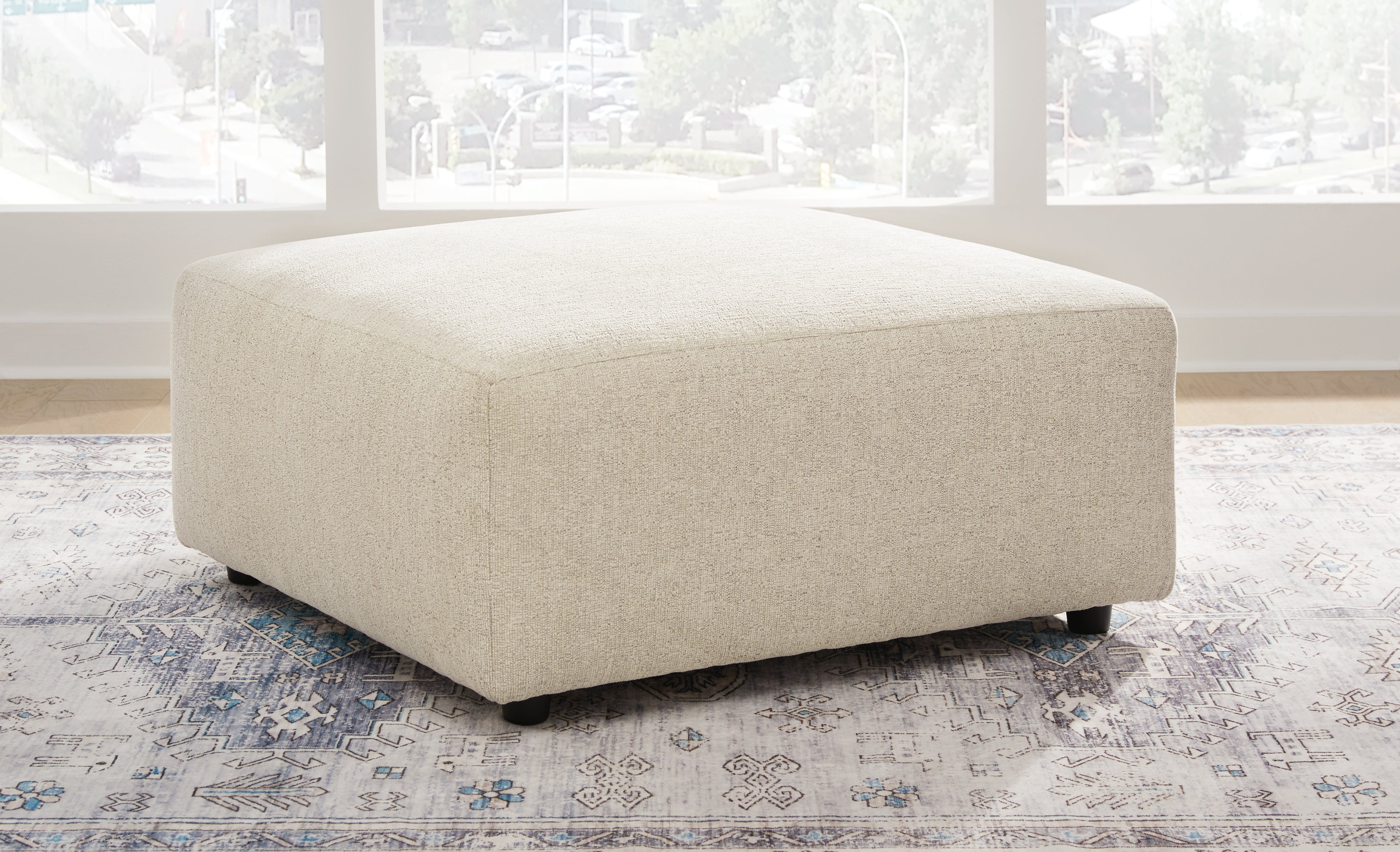 A2Z Furniture - Ashley Furniture - Edenfield Living Room - Oversized Accent Ottoman / Linen - 2900408