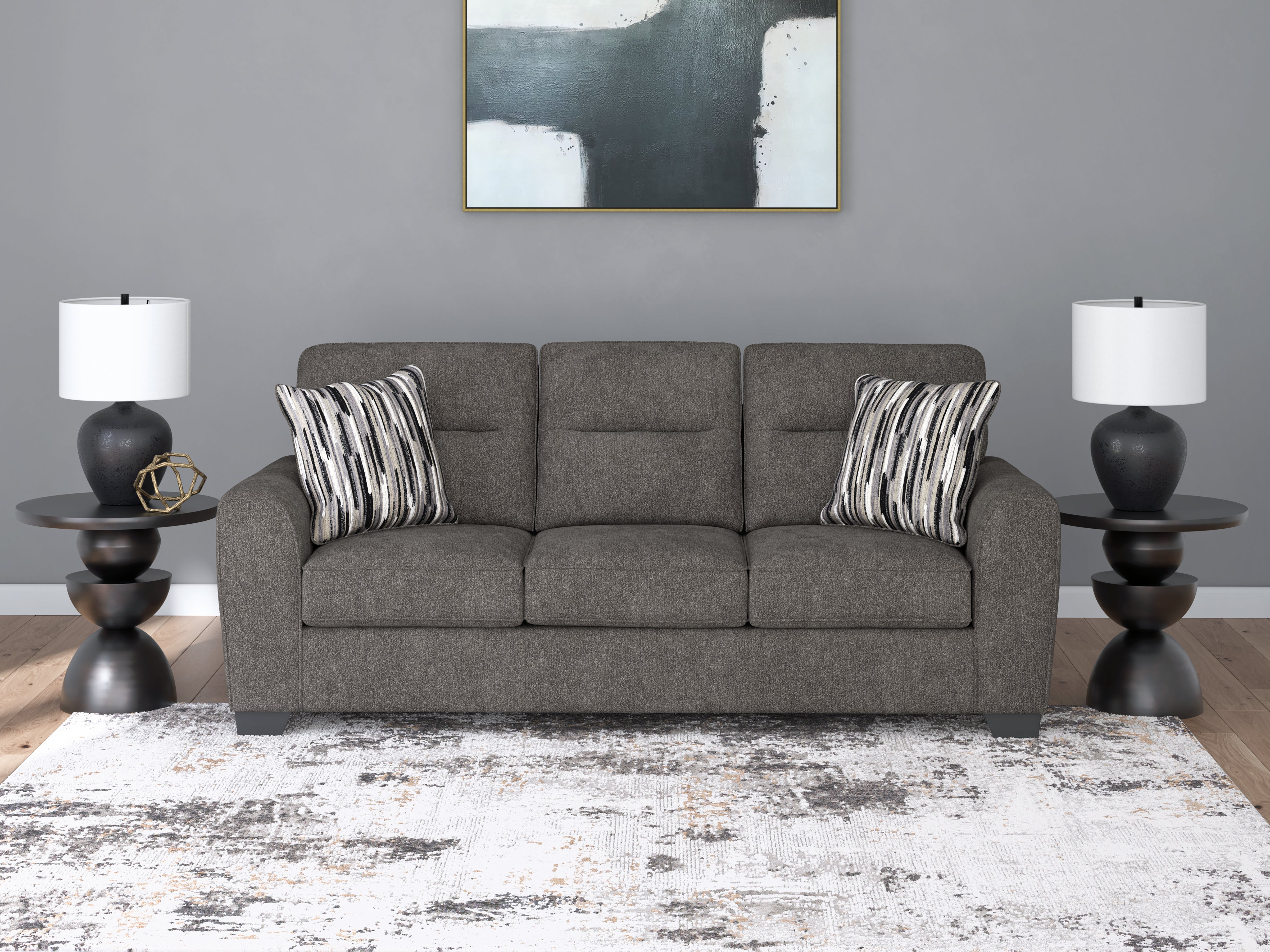 A2Z Furniture - Ashley Furniture - Olten Living Room - Sofa / Graphite - 3130538