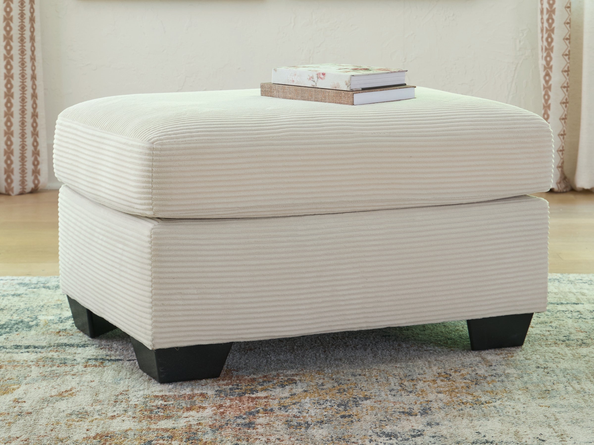 A2Z Furniture - Ashley Furniture - Greenbriar Living Room - Ottoman / Ivory - PC3200614
