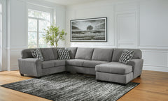 A2Z Furniture - Ashley Furniture - Birkdale Court Sectional - RAF 3-Piece Sectional / Gray - 32402S3