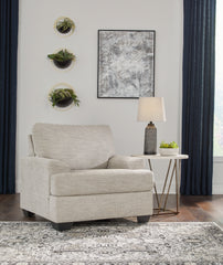 A2Z Furniture - Ashley Furniture - Vayda Living Room - Ottoman / Pebble - 3310414