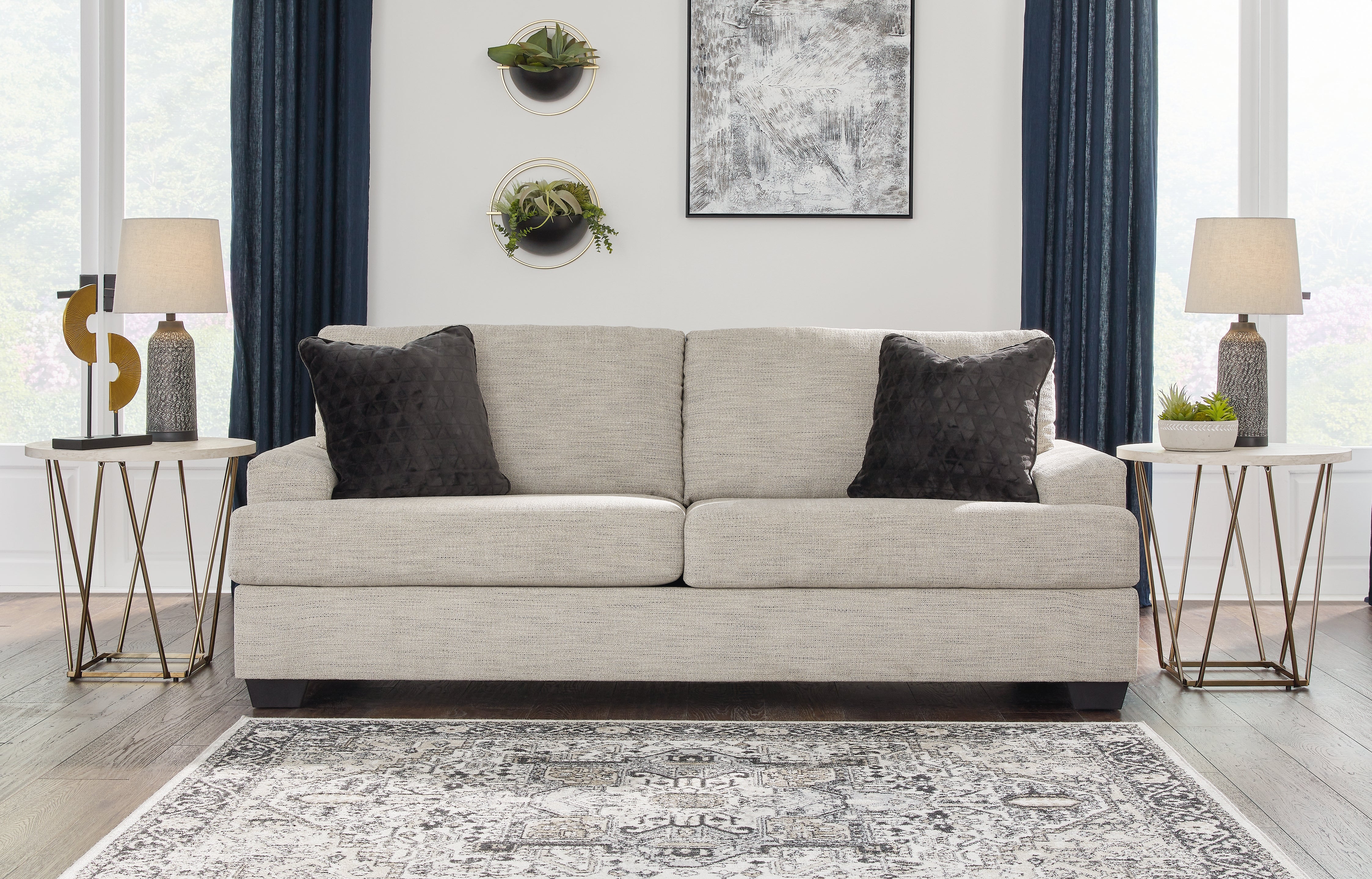 A2Z Furniture - Ashley Furniture - Vayda Living Room - Sofa / Pebble - 3310438