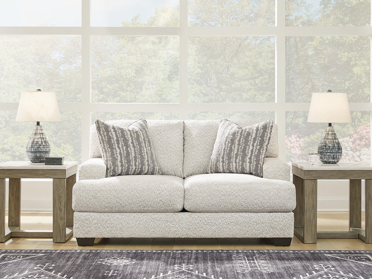 A2Z Furniture - Ashley Furniture - Brebryan Living Room - Loveseat / Flannel - 3440135