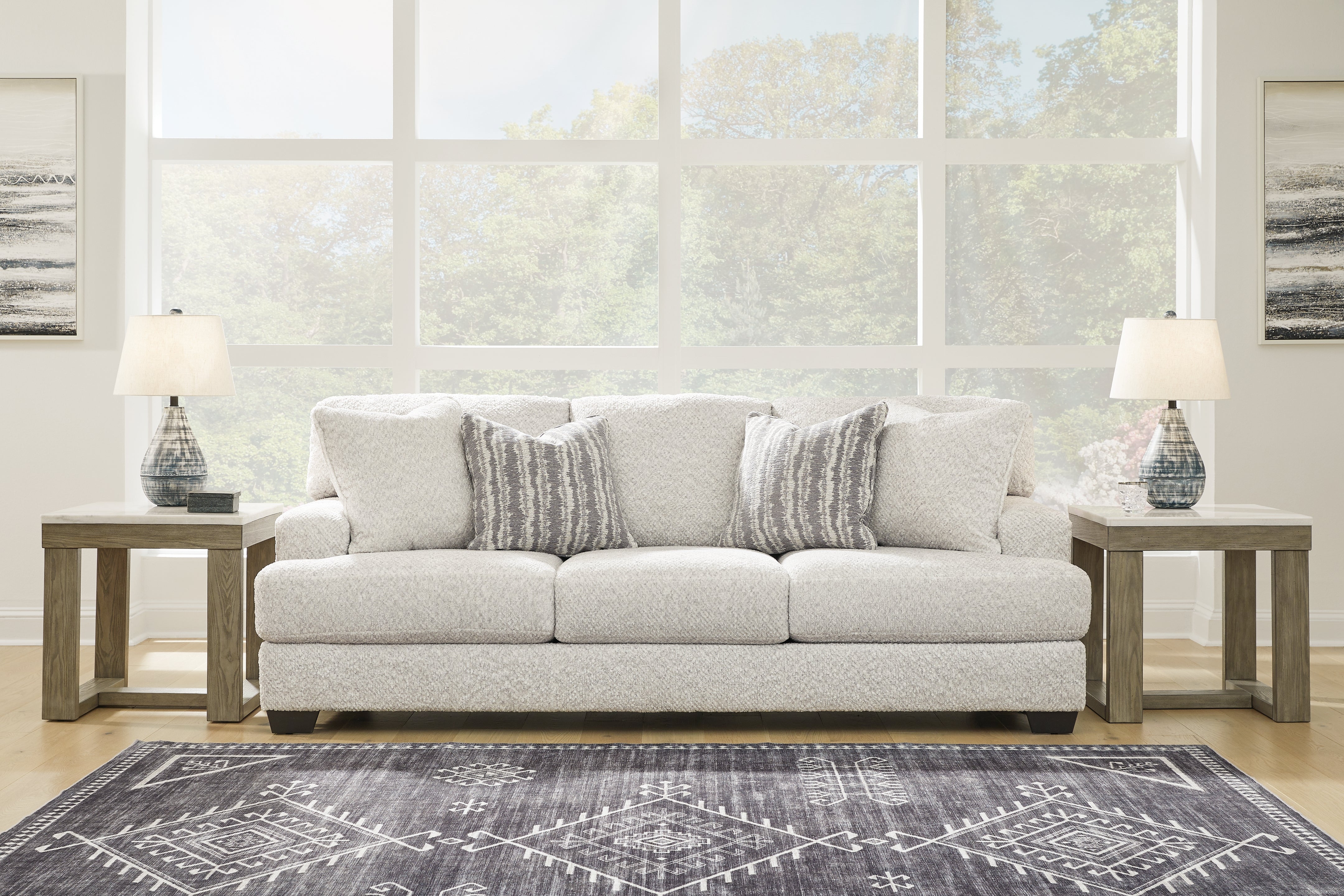 A2Z Furniture - Ashley Furniture - Brebryan Living Room - Sofa / Flannel - 3440138