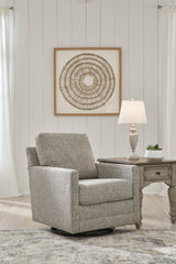 A2Z Furniture - Ashley Furniture - Bralynn Living Room - Swivel Glider Accent Chair / Linen - 3510342
