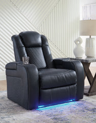 A2Z Furniture - Ashley Furniture - Fyne-Dyme Living Room - PWR Recliner/ADJ Headrest / Sapphire - 3660313