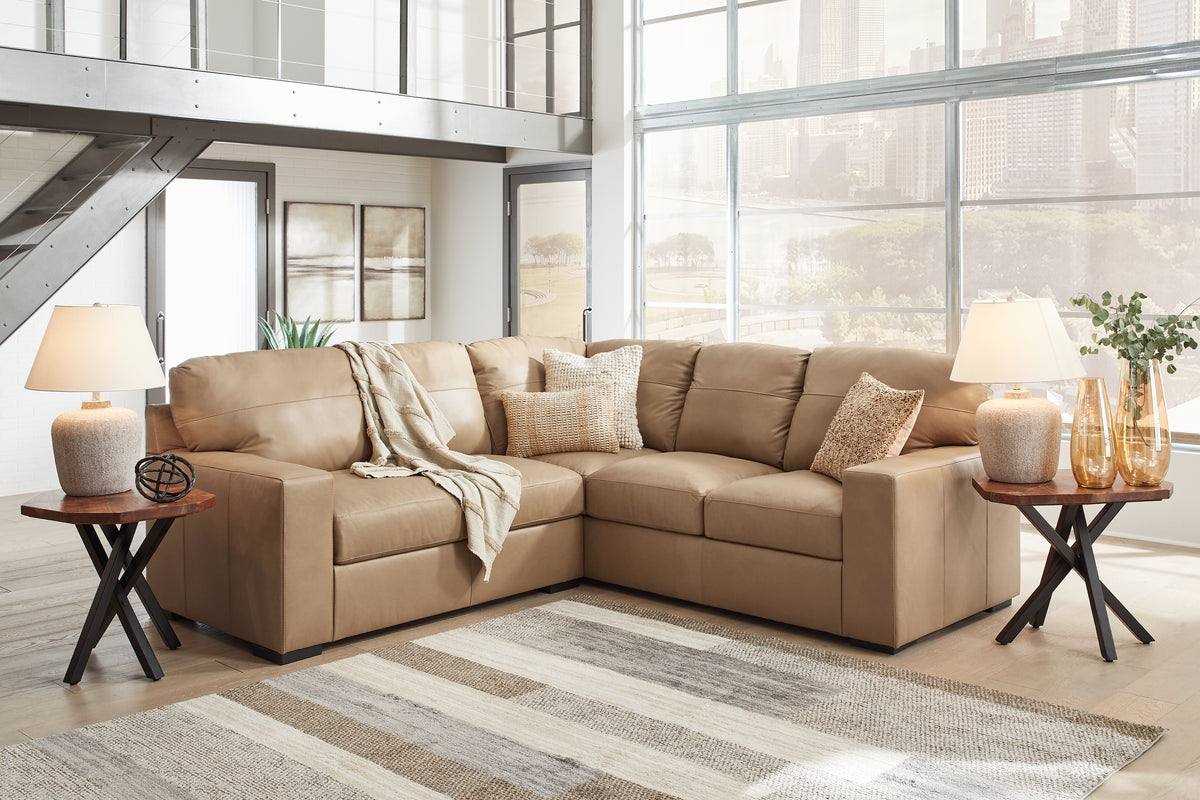 A2Z Furniture - Ashley Furniture - Bandon Sectional - RAF 4-Piece Sectional / Toffee - 38006S6