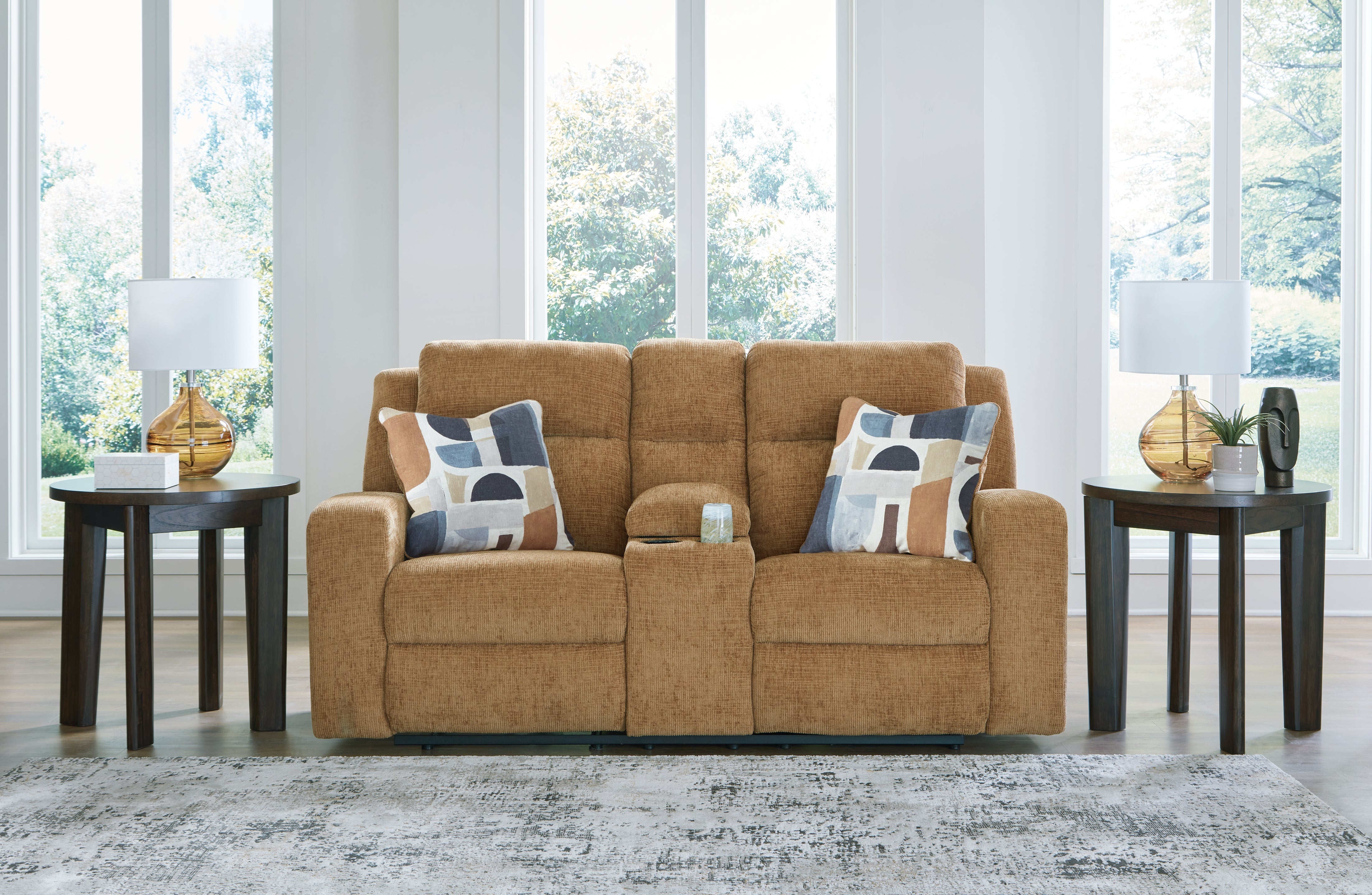 A2Z Furniture - Ashley Furniture - Kanlow Living Room - Rocker Recliner / Honey - 3860525