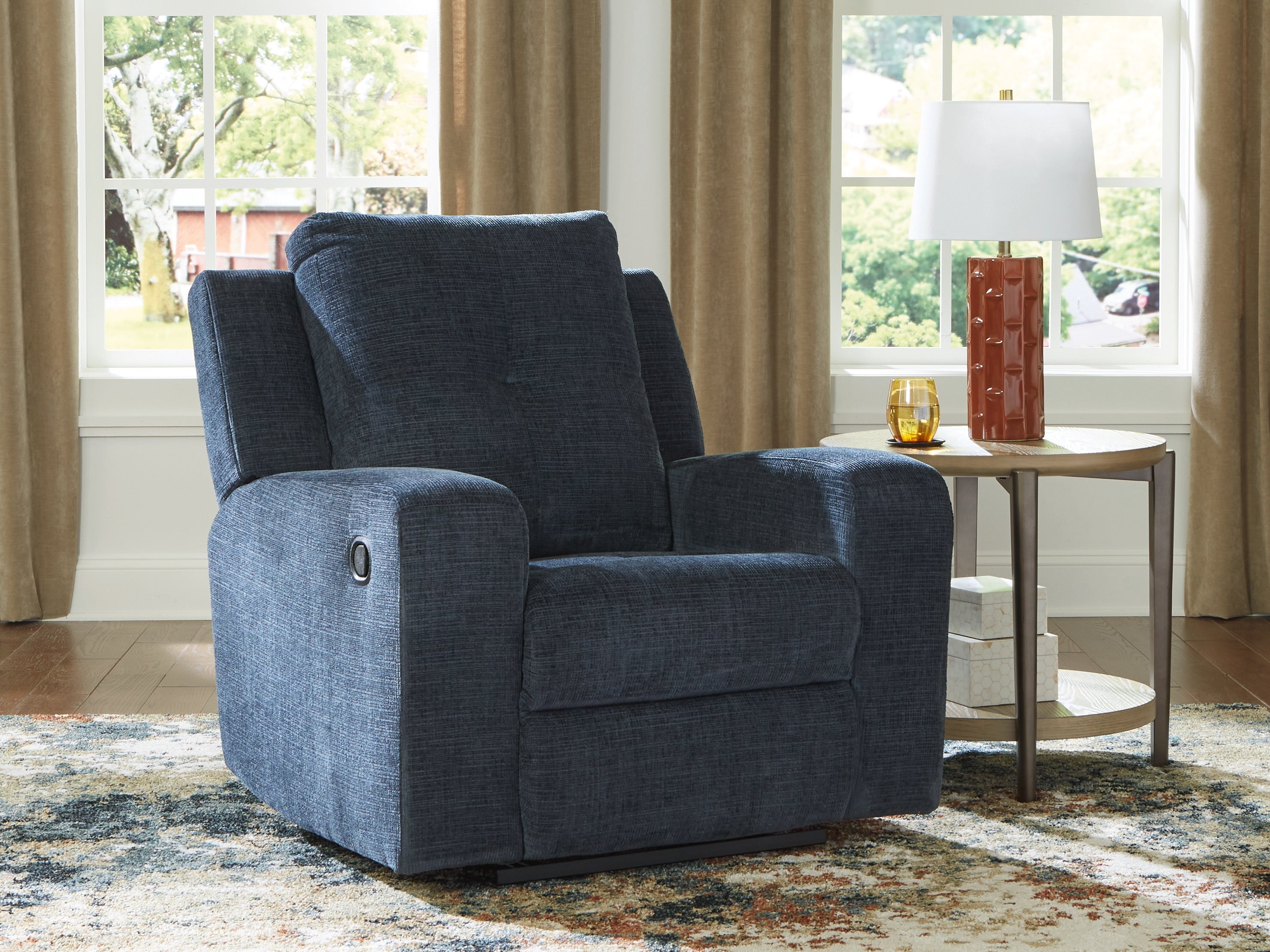 A2Z Furniture - Ashley Furniture - Danum Living Room - Zero Wall Recliner / Ink - 3880629