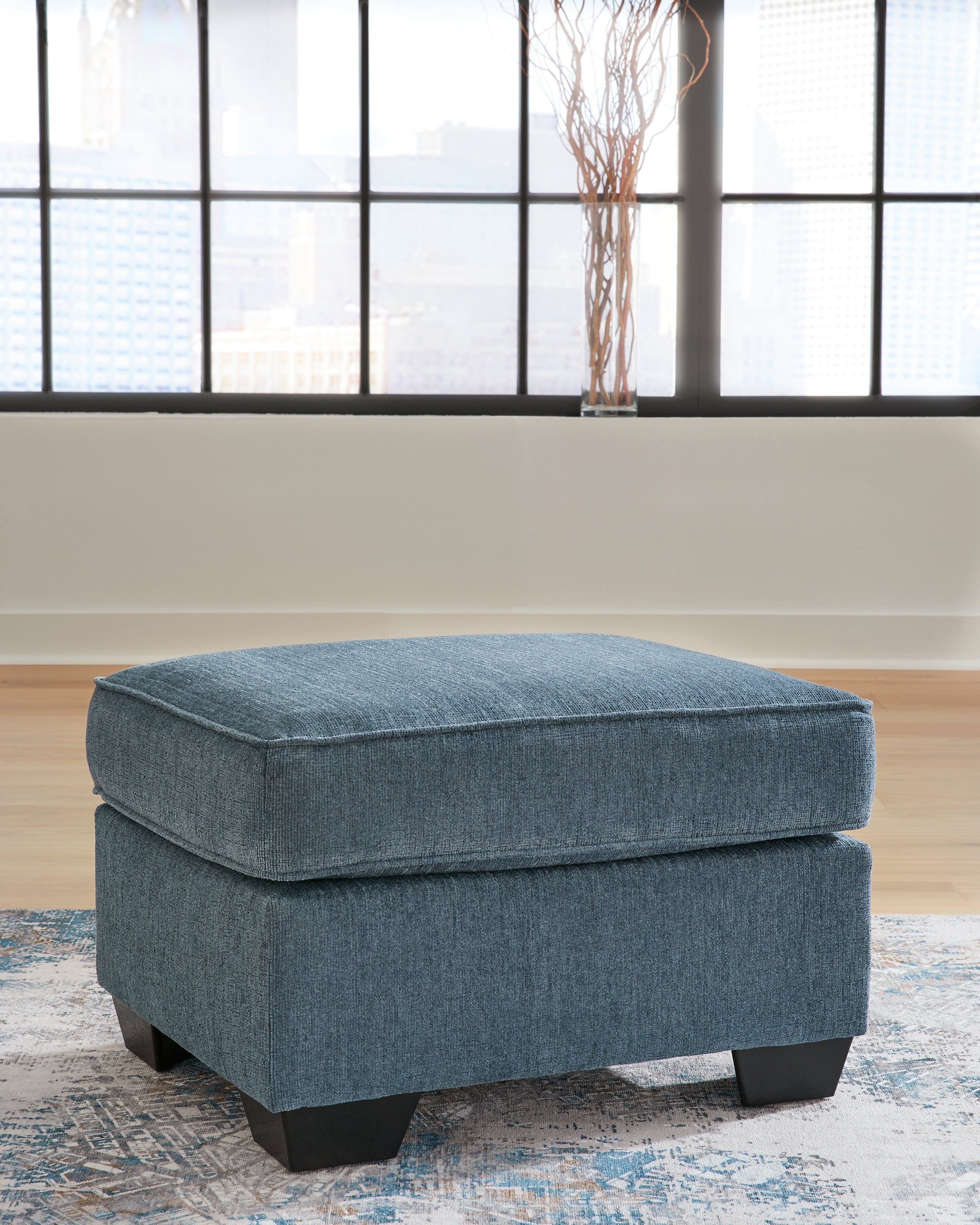 A2Z Furniture - Ashley Furniture - Cashton Living Room - Ottoman / Blue - 4060514