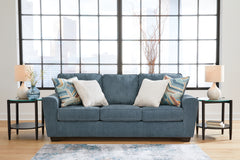 A2Z Furniture - Ashley Furniture - Cashton Living Room - Ottoman / Ice - 4060614