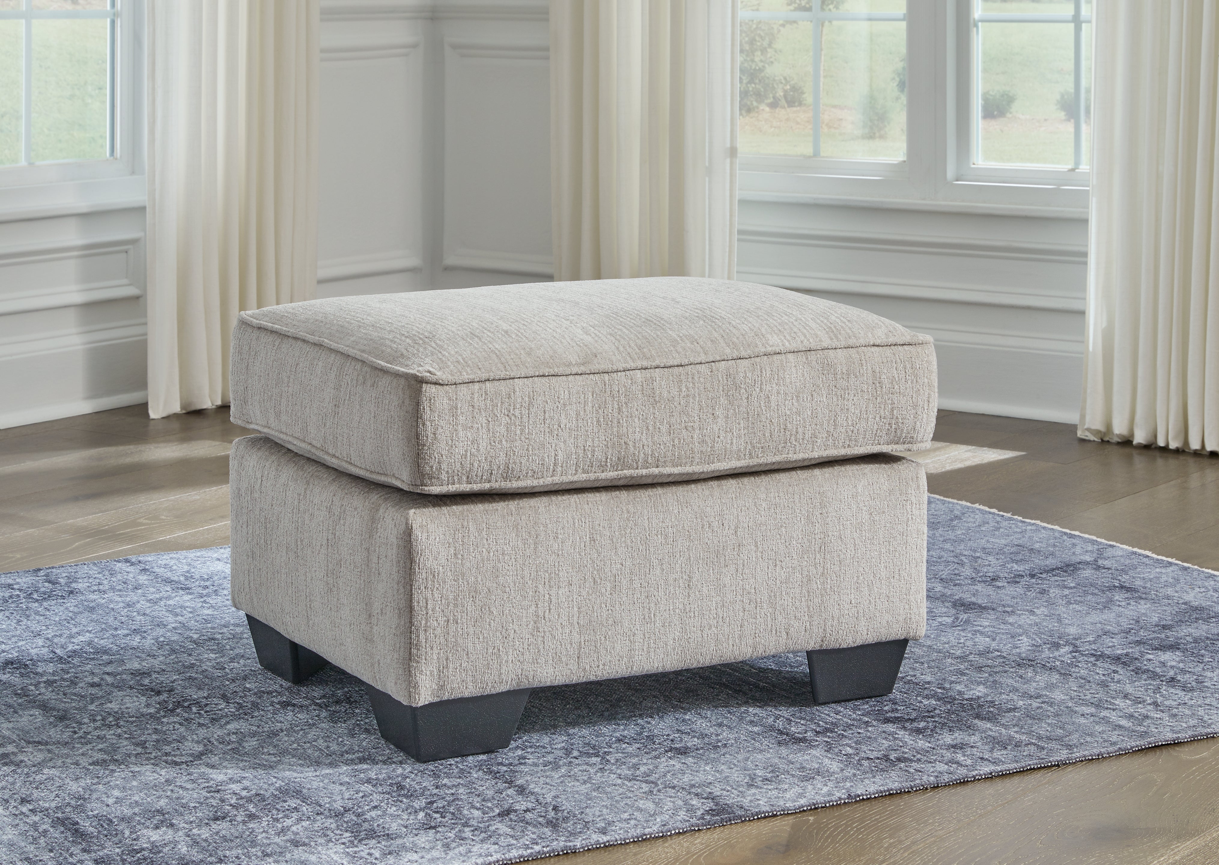 A2Z Furniture - Ashley Furniture - Cashton Living Room - Ottoman / Ice - 4060614