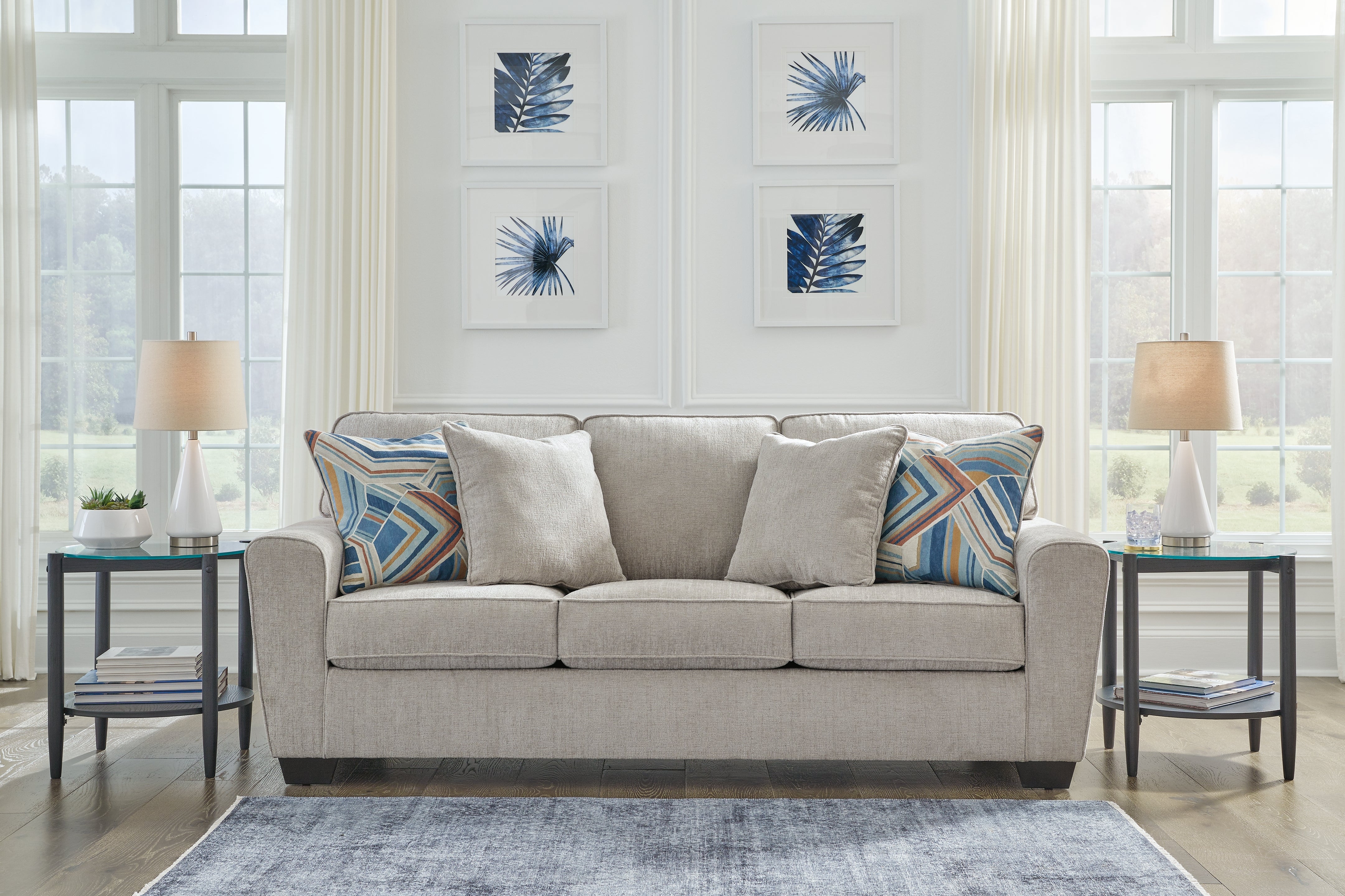 A2Z Furniture - Ashley Furniture - Cashton Living Room - Sofa / Ice - 4060638