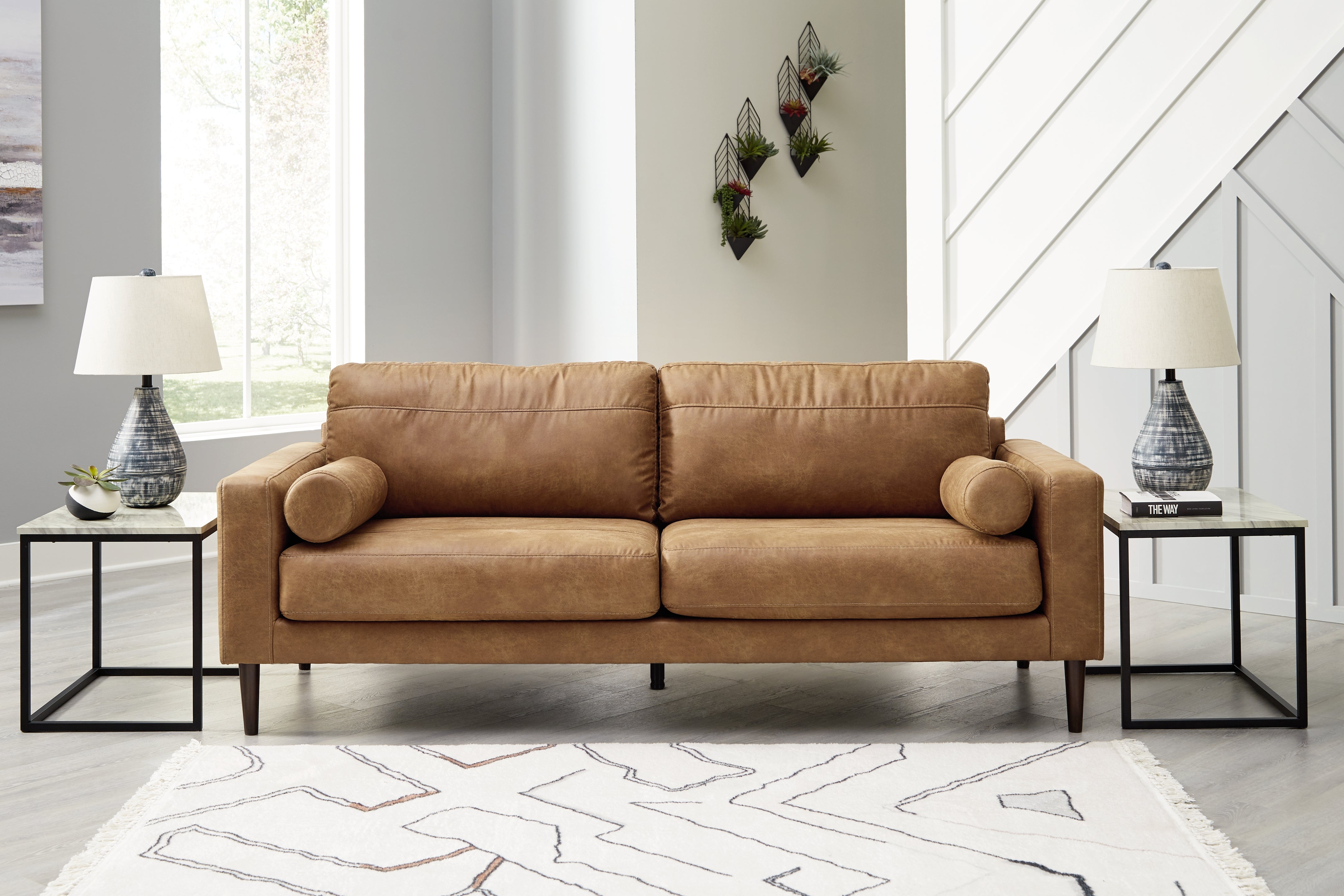 A2Z Furniture - Ashley Furniture - Telora Living Room - Sofa / Caramel - 4100238