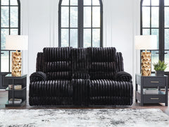 A2Z Furniture - Ashley Furniture - Rhine Falls Living Room - Zero Wall Power Recliner / Onyx - PC4280506